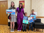 В Клинической больнице 8 состоялось награждение участников конкурса детских рисунков ко Дню России.